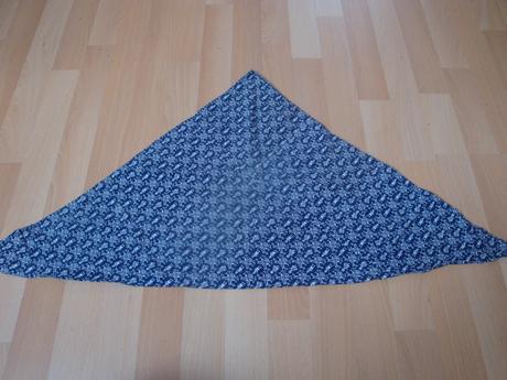 Pirátský šátek - modro-bílý, univerzální, 