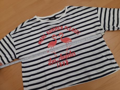 Crop top s plameňákem 10-12 let, takko,146