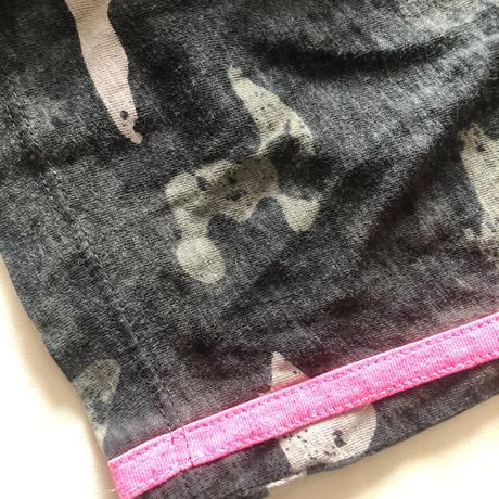 Vel. 116 maskované tenké šortky s tkanicí, 116