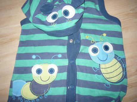 Bavlněný lehký overal brouček, george,74