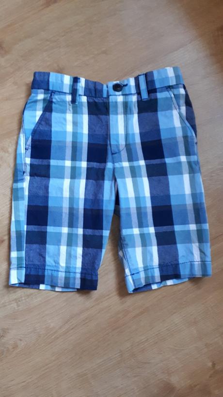 Peckovní káro kostkované kraťasy, h&m,122