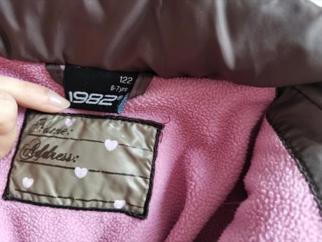 Zimní bunda vel. 122 / 128, 122