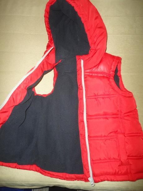 Krásná, buřtíkatá vesta george, vel. 3-4 roky, george,98