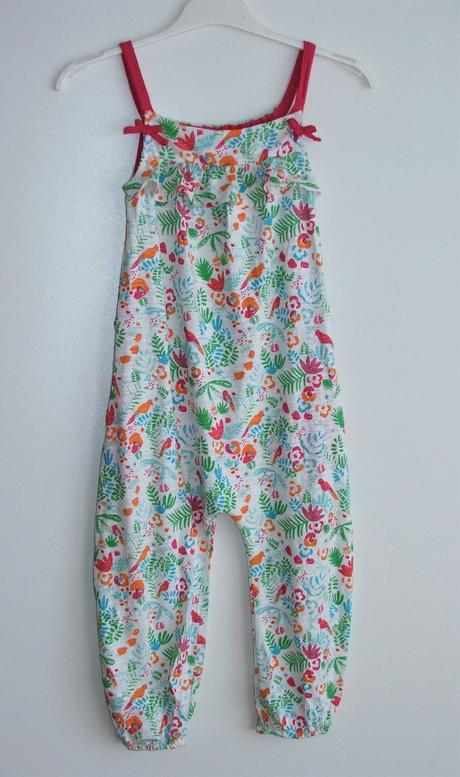 P66 dívčí letní overal vel. 4-5 let, miniclub,110