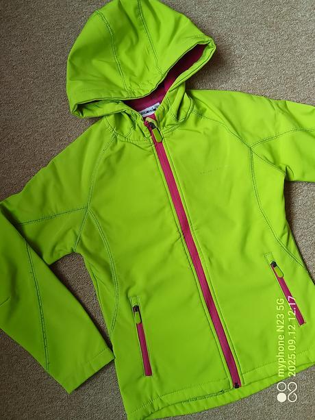 Bunda softshell neón zn."stop+go" vel."140", 140