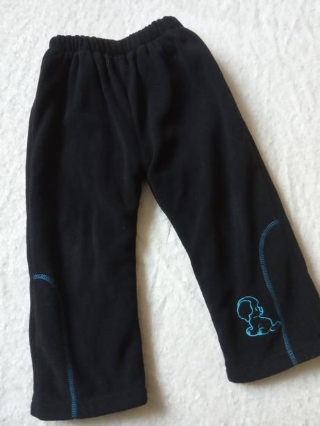 Hodně teplé tepláky 3-5let, 104