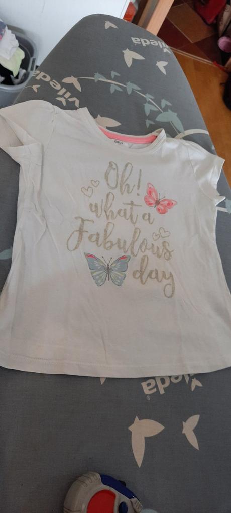 2x dívčí tričko značky pepco a girls, vel. 122., pepco,122