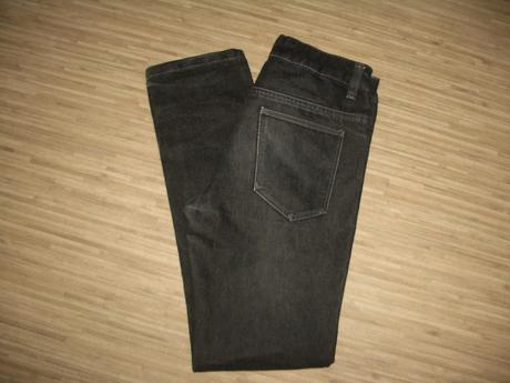 2x černé džíny vel.146-152, c&a,146