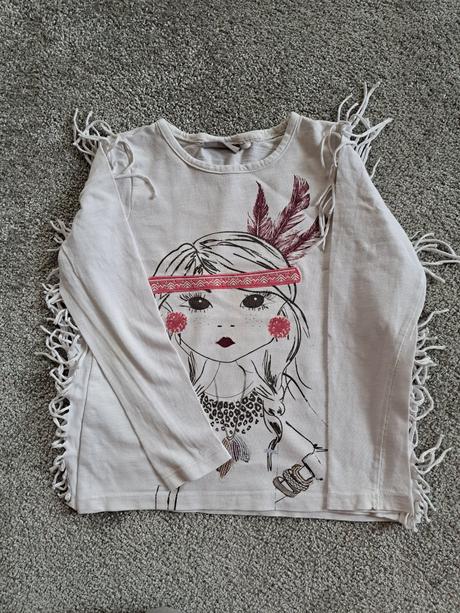Triko next s indiánkou, vel. 6-7 let, next,122