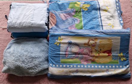 Kompletní set povlečení do postýlky medvídek pú, šířka (cm): 80,délka (cm): 130