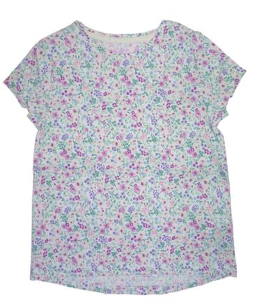 Bavlněné, drobně květované tričko vel. 110, f&f,110