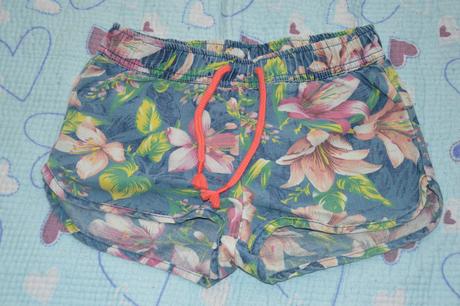 Bavlněné kraťasy s potiskem, 134