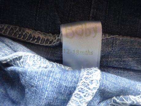 Džínový letní overál, vel. 86, baby,86