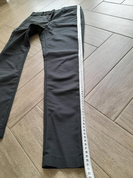 Černé skinny 7/8 kalhoty reserved, reserved,xs