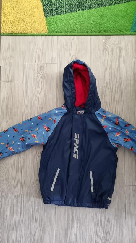 Dětská nepromokavá bunda vel 122/128, lupilu,122