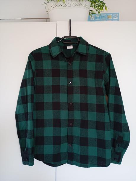Károvaná zelená košile, gate,152