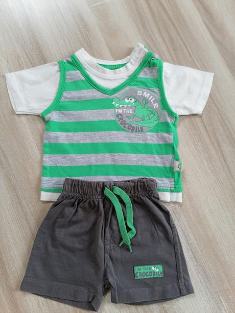 Set oblečení pro chlapečka, 0-9 měsíců, 50–62