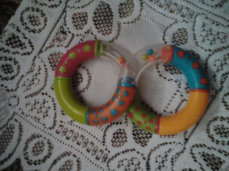 Magická osmička-dětské chrastítko,