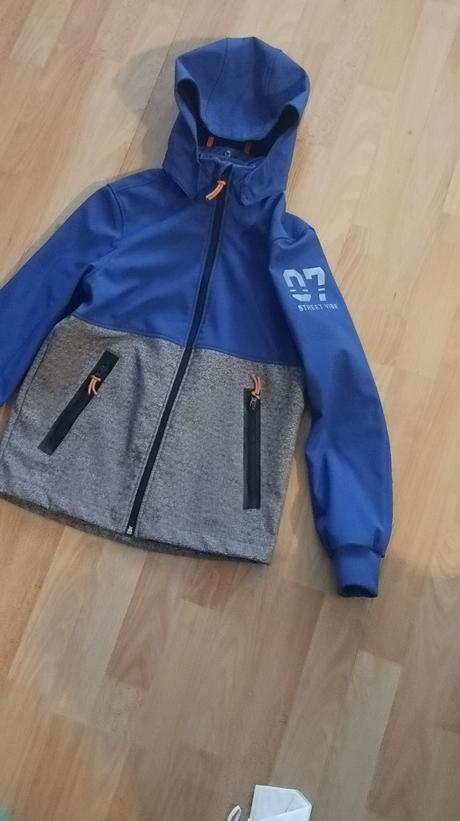 Softshellová bunda, h&m,152