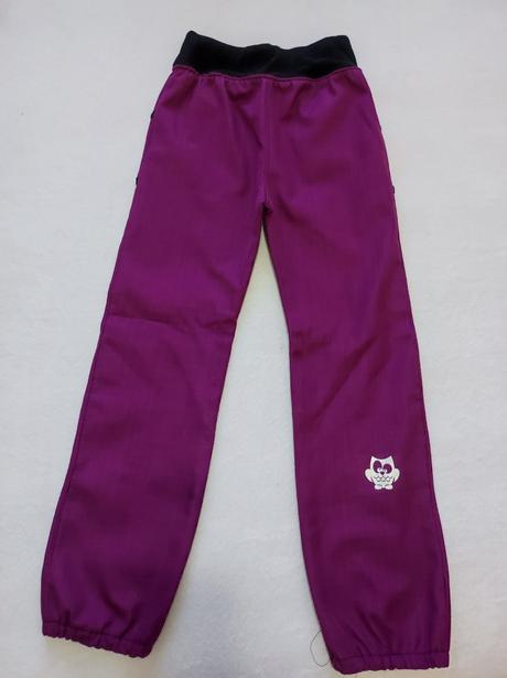 Softshellové kalhoty 122-128, 122