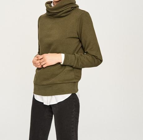 Khaki dámská mikina reserved, reserved,m