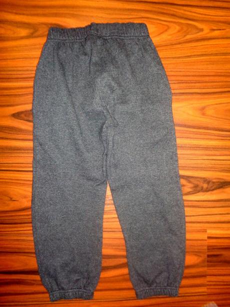 Tmavošedé melírované tepláky, okay,122