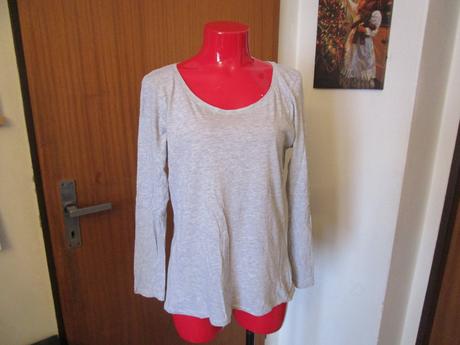 Sv. šedé bavl. tričko, vel. m, primark, primark,m