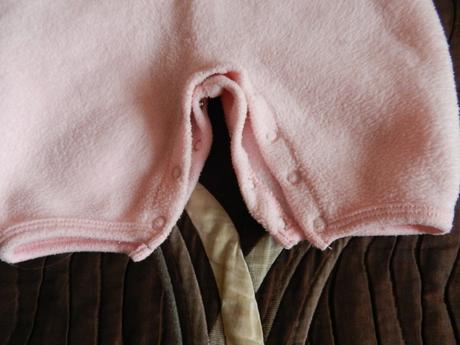 Overal fleesový se zajíčkem, 68