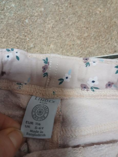 Zateplené džegíny lindex, vel. 116, lindex,116