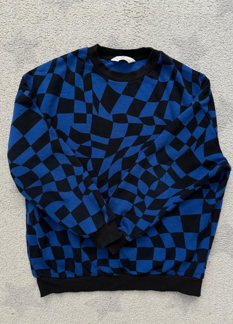 Mikina káro hm, vel. 146/152, h&m,146