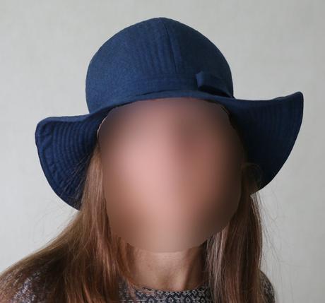 Modrý - spíš letní - klobouk, xs