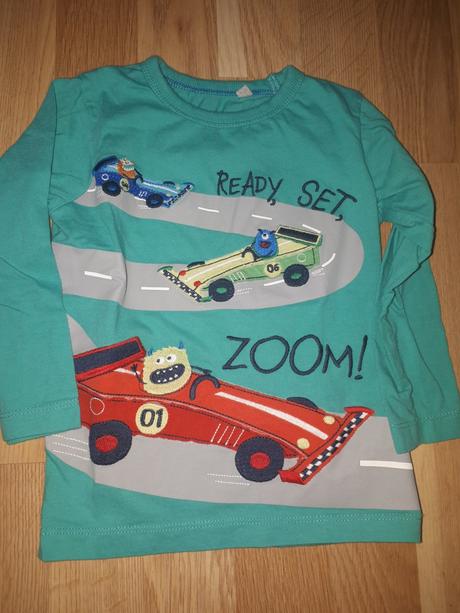 Zelene tričko s auty 86 bluezoo, bluezoo,86