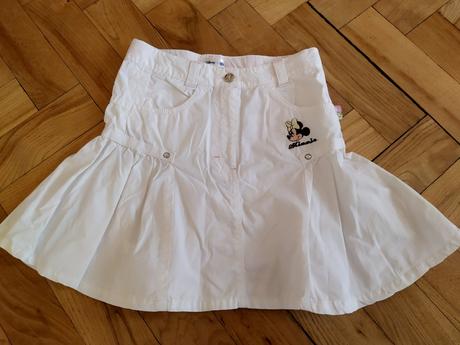 Bílá sukně, disney,128