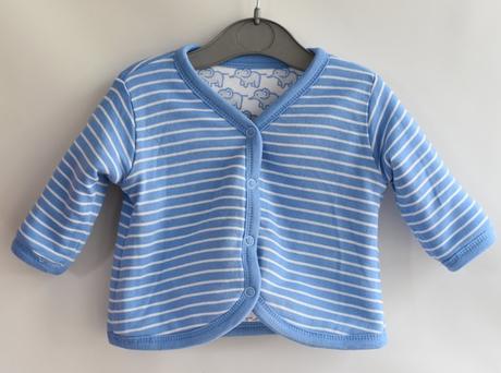 Oboustranná mikina vel. 0 - 3 m, 62