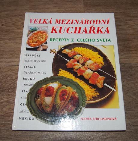 Kniha,kuchařka velká mezinárodní kuchařka, 
