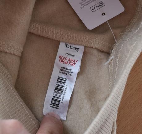 Tepláky vel. 12 - 18 m, nutmeg,86