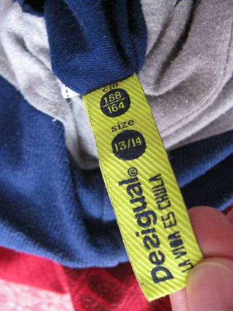 Dětská, oboustranná bavlněná mikina s kapucí, desigual,164