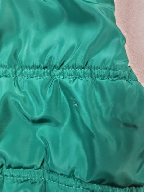 Zateplená vesta zelená, 122