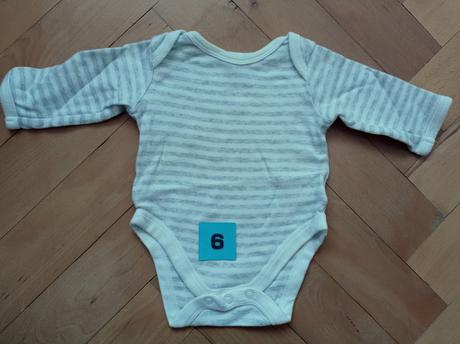 Body dlouhý rukáv 50-56, 50