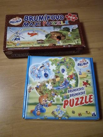 Puzzle brumík,