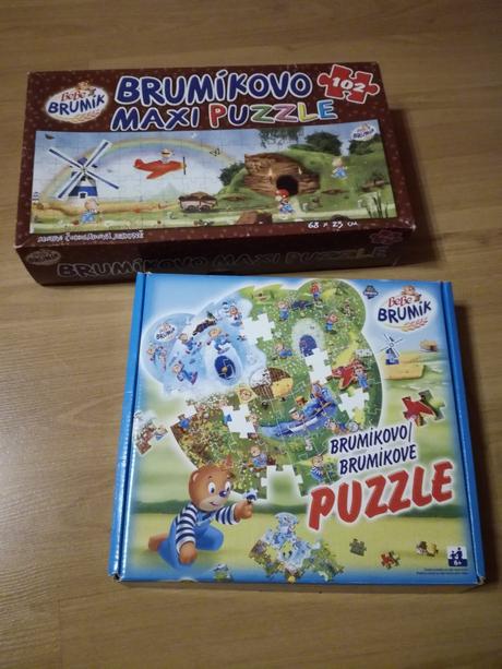 Puzzle brumík,