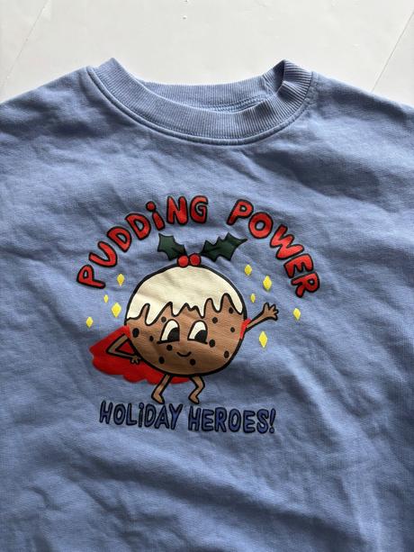 K1/ mikina vánoční motivem - v.7/8 let, 128