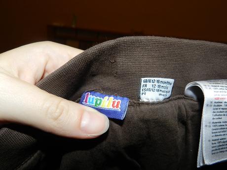 Kalhoty zateplené hnědé, lupilu,86