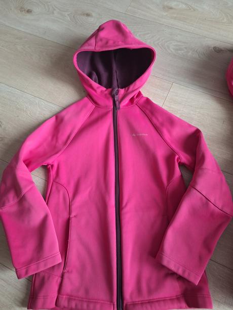 Softshelové bundy 5 a 6 let, quechua,116