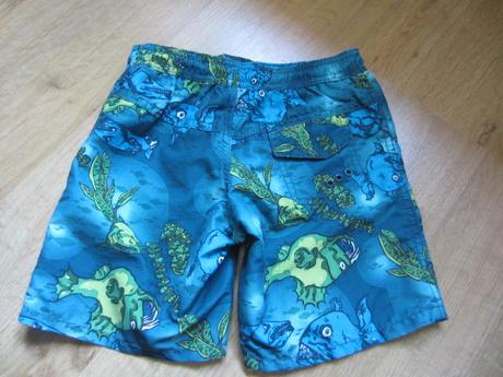Bezva koupací šortky, kraťasy, plavky, h&m,122