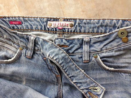 Světlé letní džíny na donošení, velikost 36-38, quiksilver,s