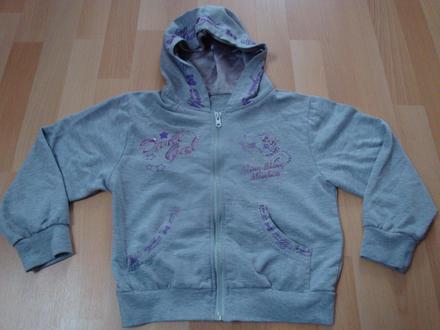 Mikina s kočičkou, vel. 128, 128