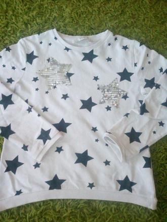 Mikina hvězdičková ,vel.128/134, terranova,128