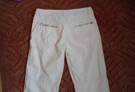 Růžové 3/4 kalhoty, kraťasy, 40