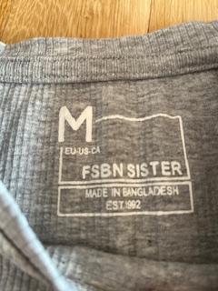 Krátké pružné žebrované tričko, gate,158